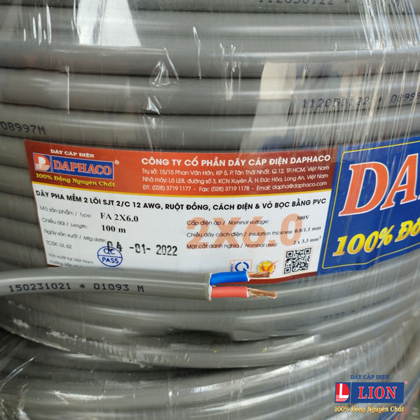 dây điện 2 lõi